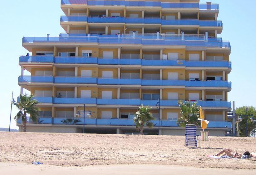 Apartamento Con Aire Acondicionado En 1ª Linea De Playa Edificio Moli De Vent Peñíscola 외부 사진